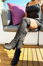 Load image into Gallery viewer, Over-the-knee boots - Over the Knee Boots - Heeled Boots
