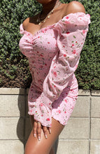 Load image into Gallery viewer, Spring Floral Dress - Smocked Dress - Pink Floral Dress
