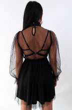 Load image into Gallery viewer, Mesh Dress - Black Party Dress - Sheer Mesh Dress

