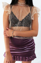 Load image into Gallery viewer, Shimmer Top - Sheer Top - Sequin Top
